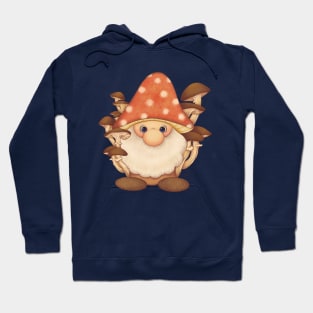 Cute Woodland Mushroom Gnome Hoodie